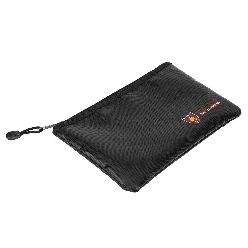 

Document Bag Briefcase Fire-resistant Waterproof Passport Money Laptop Keeping for Home 29*20cm document document document