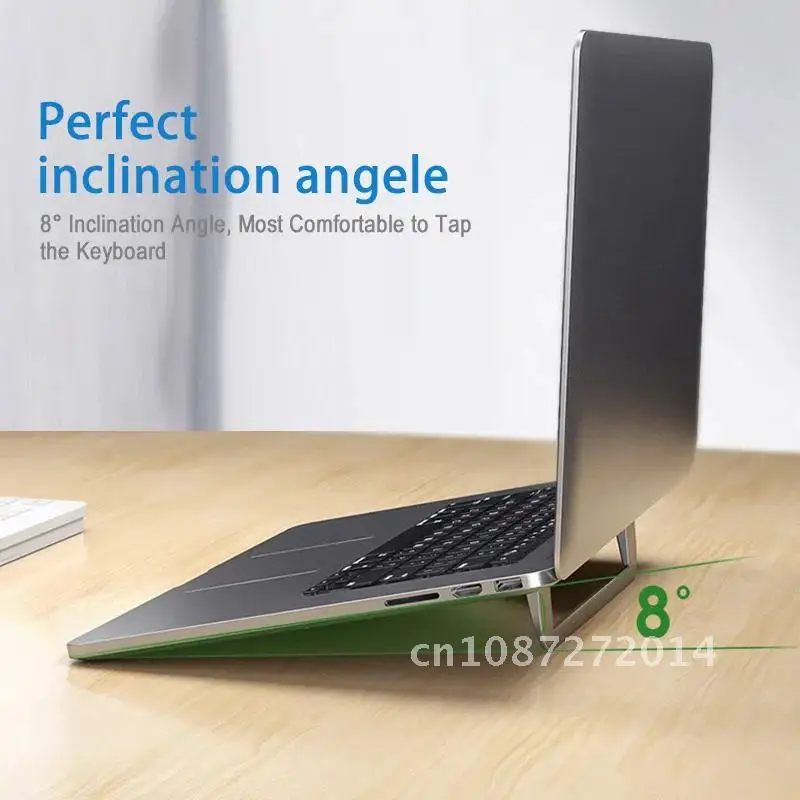 Подставка для ноутбука MacBook Air Pro регулируемая алюминиевая подставка Складная