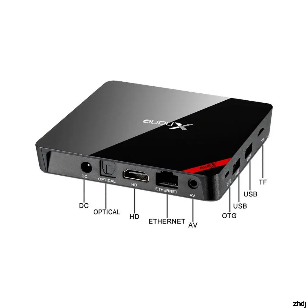 Приставка Смарт-ТВ Amlogic S905X Android 6 0 4K 4 ядра 2 ГГц 1 + 8 Гб Wi-Fi |