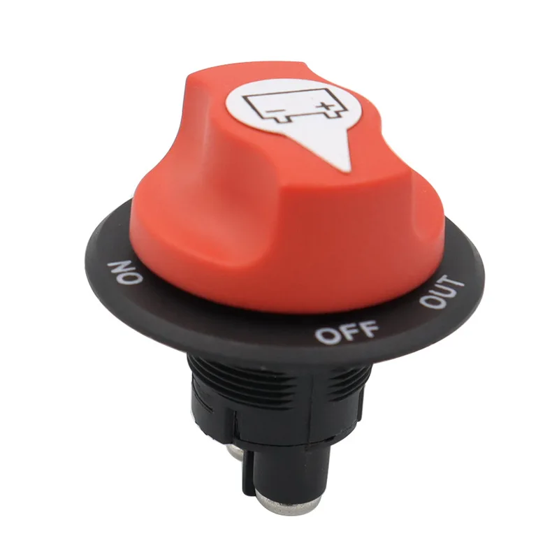 

Car Battery Rotary Disconnect Switch Cut Off Isolator Power Disconnector Switch for Motorcycle Truck Marine Boat Yacht RV ATV
