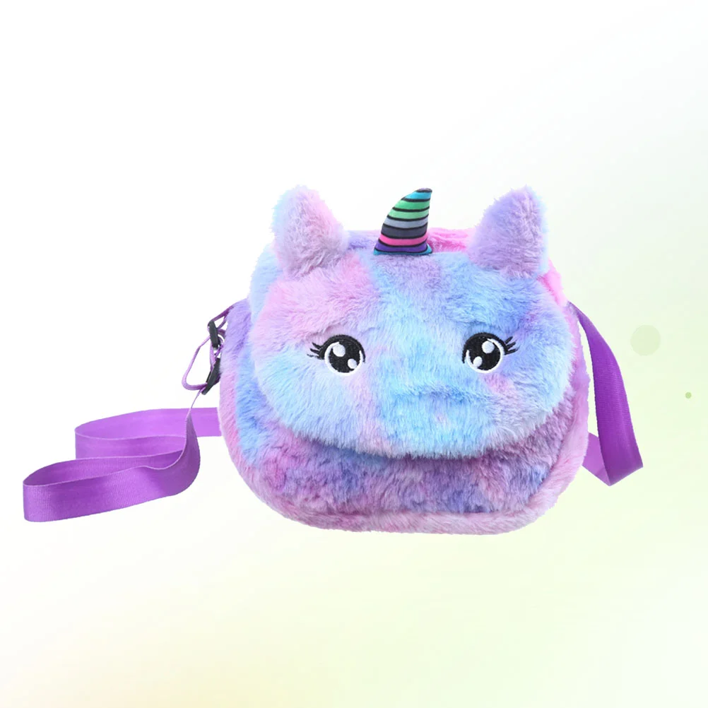 

Kids Crossbody Bag Creative Shoulder Bag Fuzzy Crossbody Bag Plush Crossbody Bag Spot Shoulder Bag Kids Princess