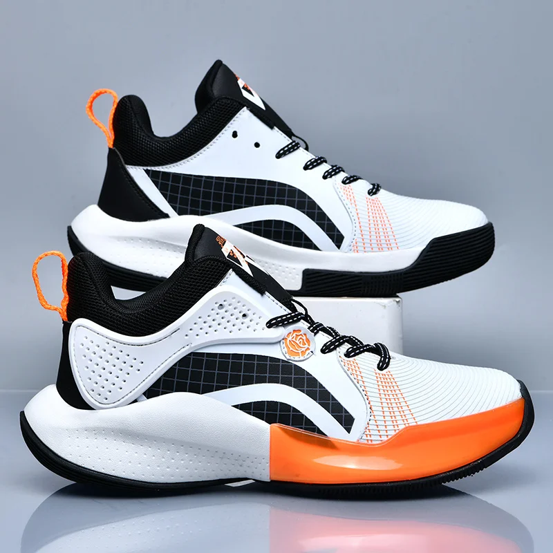 Zapatillas de baloncesto para Hombre, zapatos deportivos transpirables de estilo de vida de alta calidad, Zapatillas informales, H2-822