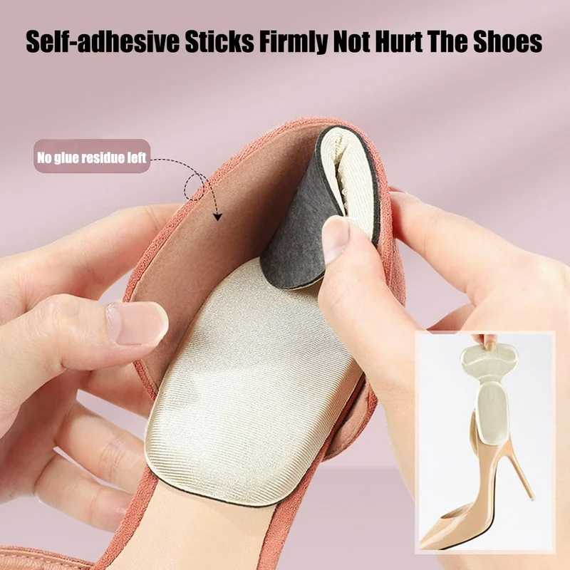 

For Shoes Insoles for Women High Heels 5 Pair Heel Cushion Pads Pad Shoe Size Reducer Filler Liner Grip Insert Heel Pain Relief