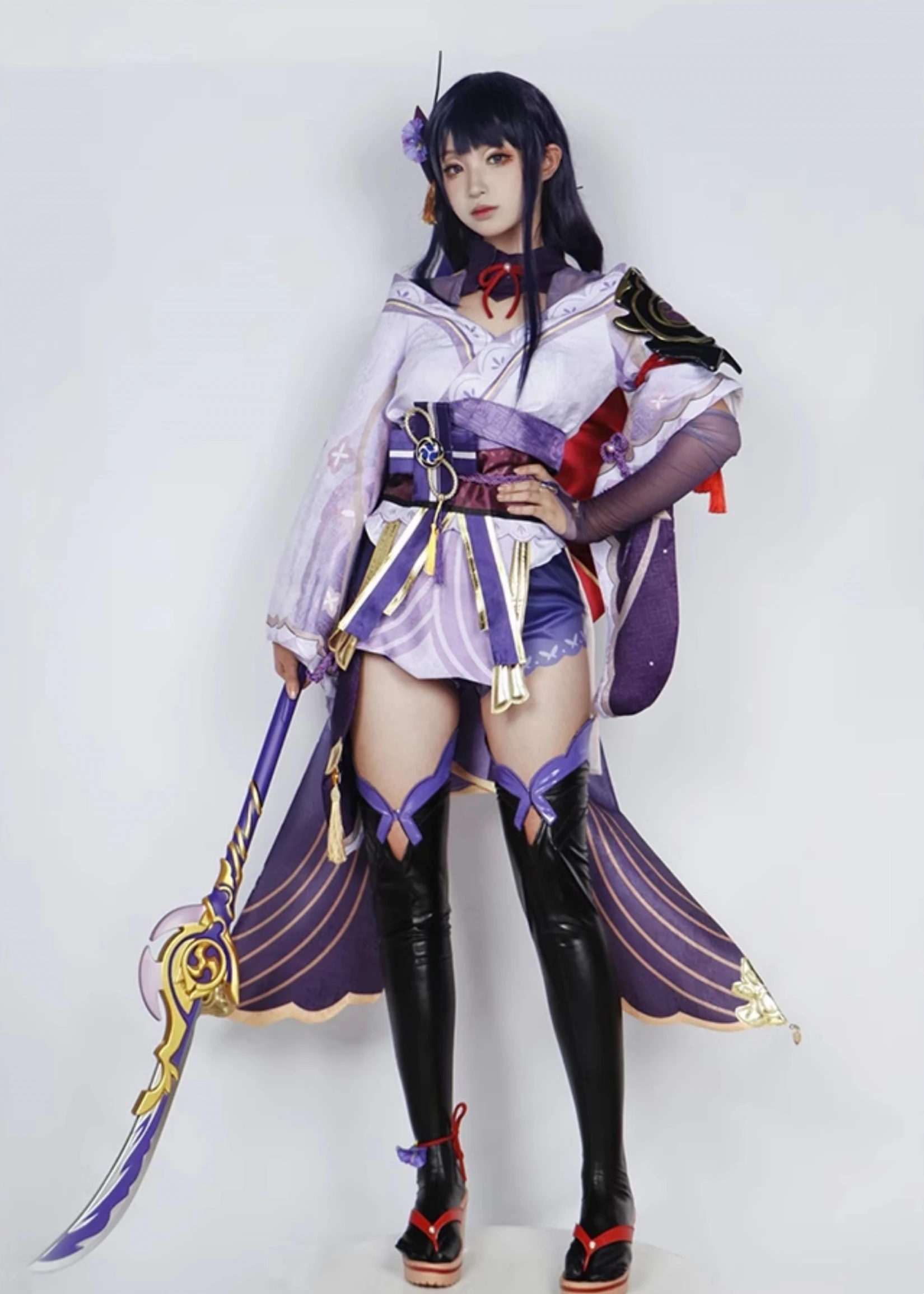 Костюм для косплея Genshin Impact Raiden Shogun