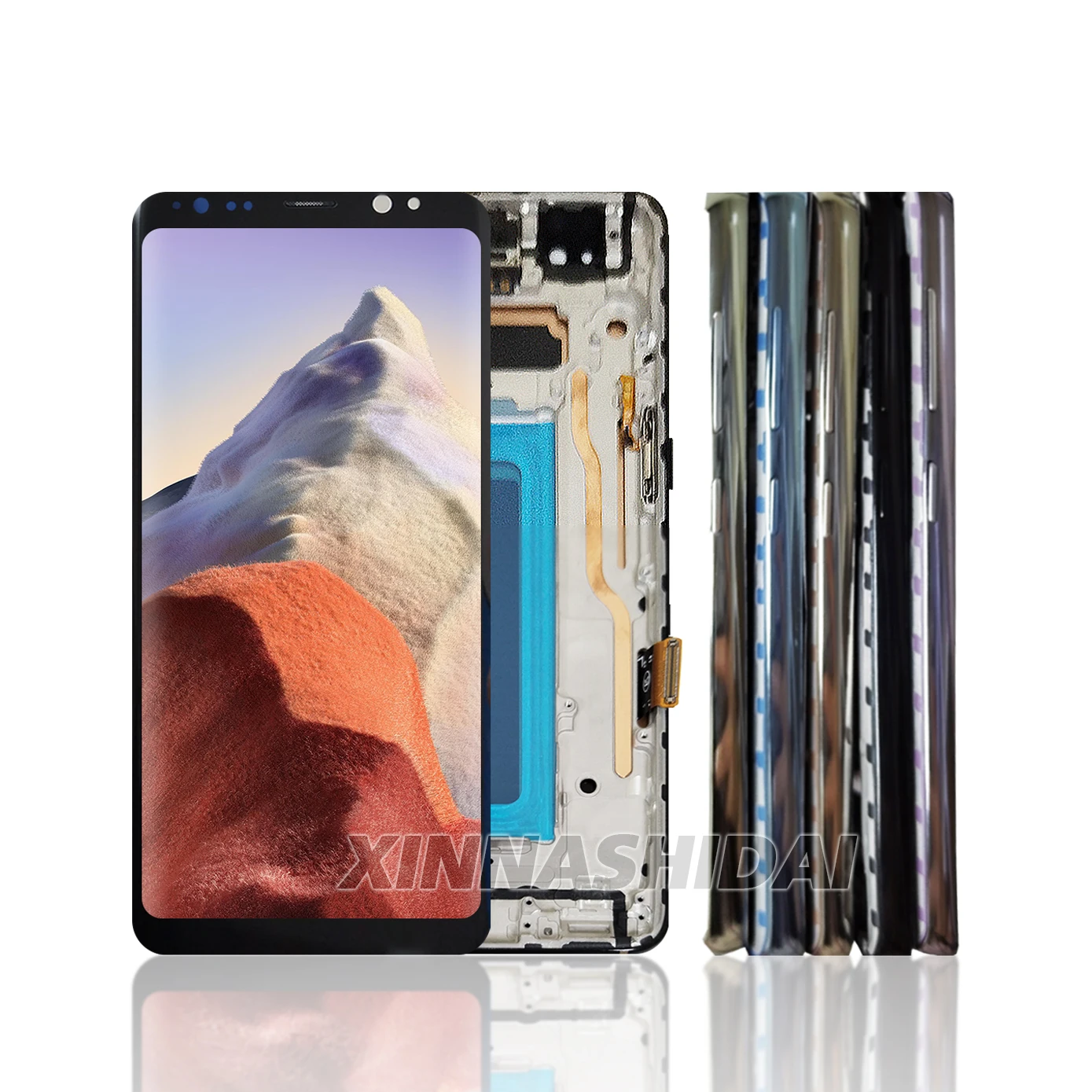 Фото AAA + TFT-экран для Samsung Galaxy S8 G950F G950, ЖК-дисплей, дигитайзер сенсорного экрана в сборе, замена с рамкой №2