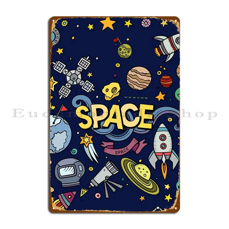 

Космический металлический знак, украшение на стену, фотообои для кухни, фотообои, плакат
