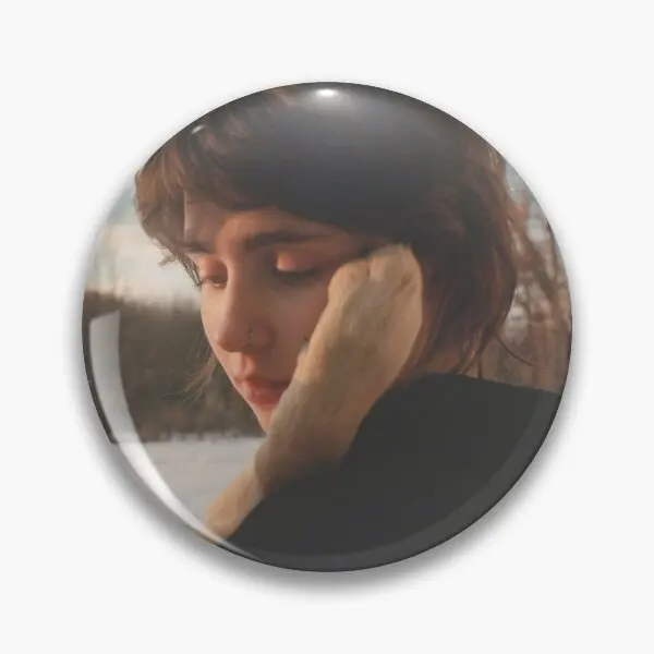 

Clairo Mrcle Sling Soft Button Pin Badge Fashion Lover Decor Metal Collar Clothes Women Cute Jewelry Funny Creative Gift Brooch