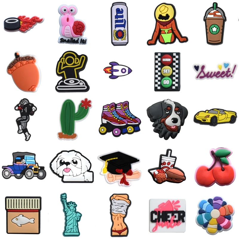 

Set Jeans Packs Shoe Charms Women Charm Decorations for Crocs Gifts Shoes Accessories Men Wholesale Bulk Para Pins Girl Kids Boy
