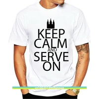 keep calm and serve on mormon faith pride mens t shirt men cotton tshirt summer brand teeshirt euro size