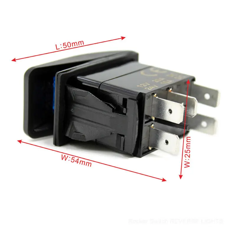

Durable High Quality New Practical LED Toggle Rocker Switch 5 Pins Accessories Boat Car Replacement Truck Green
