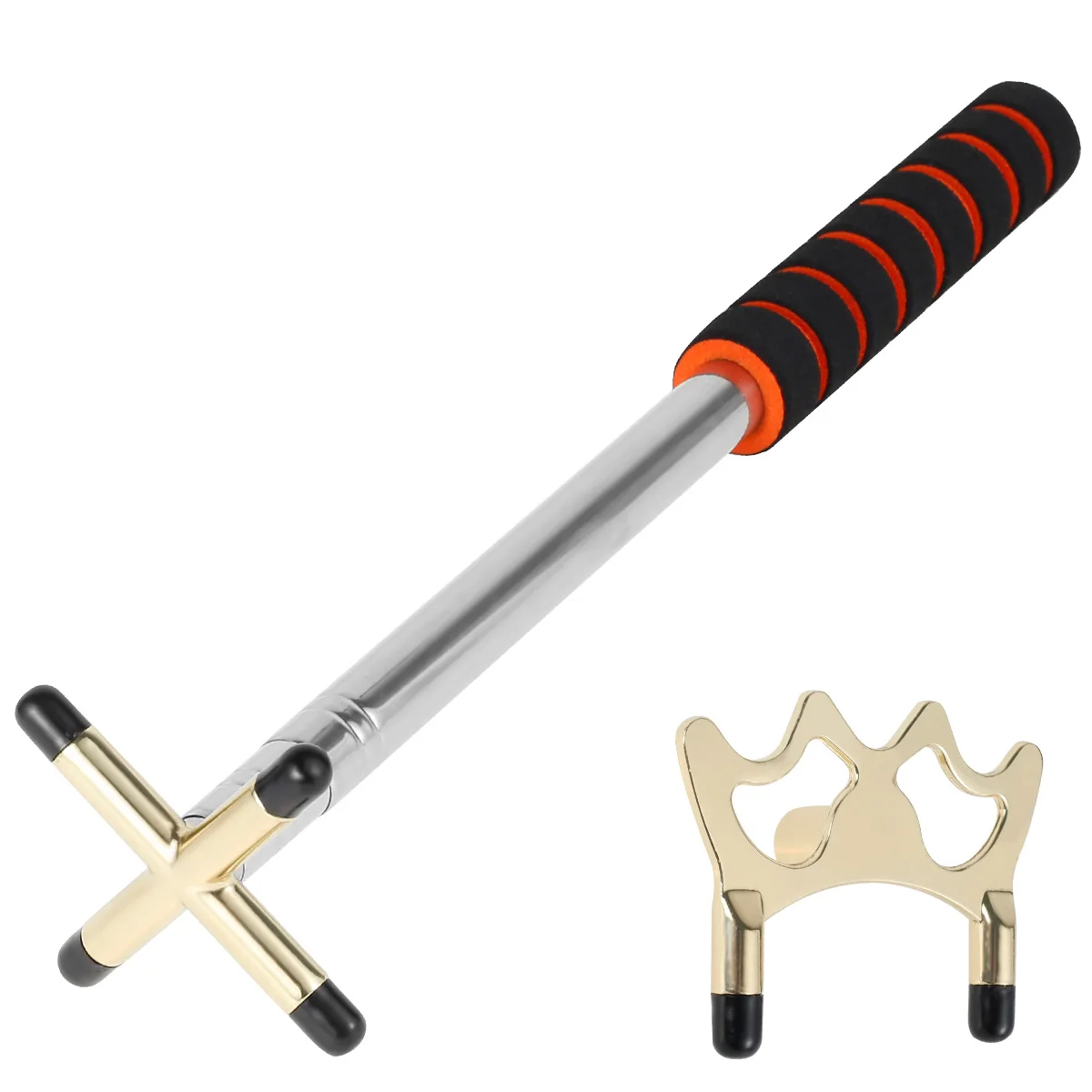 

Retractable Billiard Bridge Stick Pool Table Billiards Cue Bridge Stick with Replaceable Bridge Head Billiard Rod Accessory