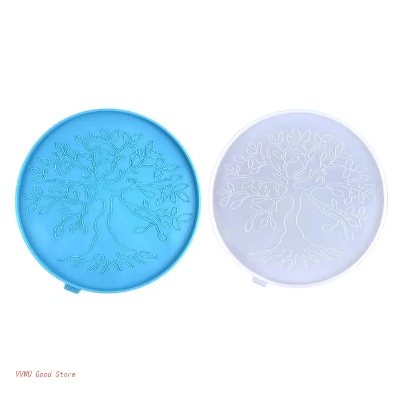 

M2EB, декор для стен из дерева жизни, формы для смолы, силиконовые формы для украшения стен из эпоксидной смолы