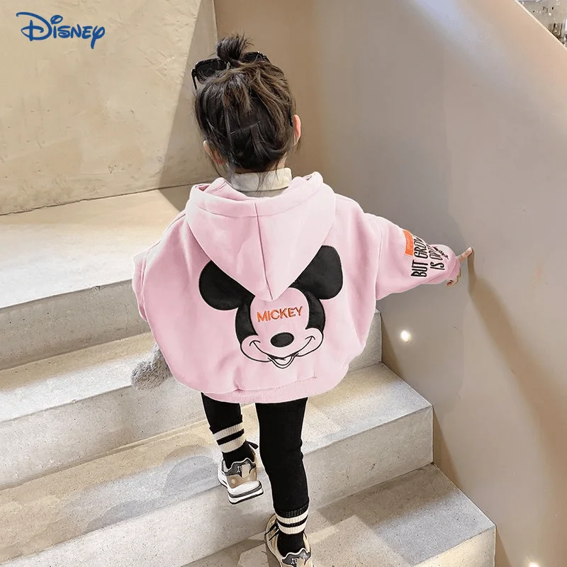 

Осенняя хлопковая куртка с капюшоном и флисовой подкладкой, на молнии