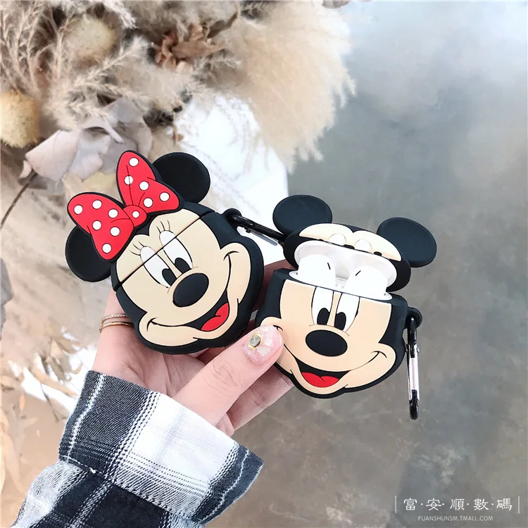 

Защитный чехол для наушников AirPod с Микки-Маусом