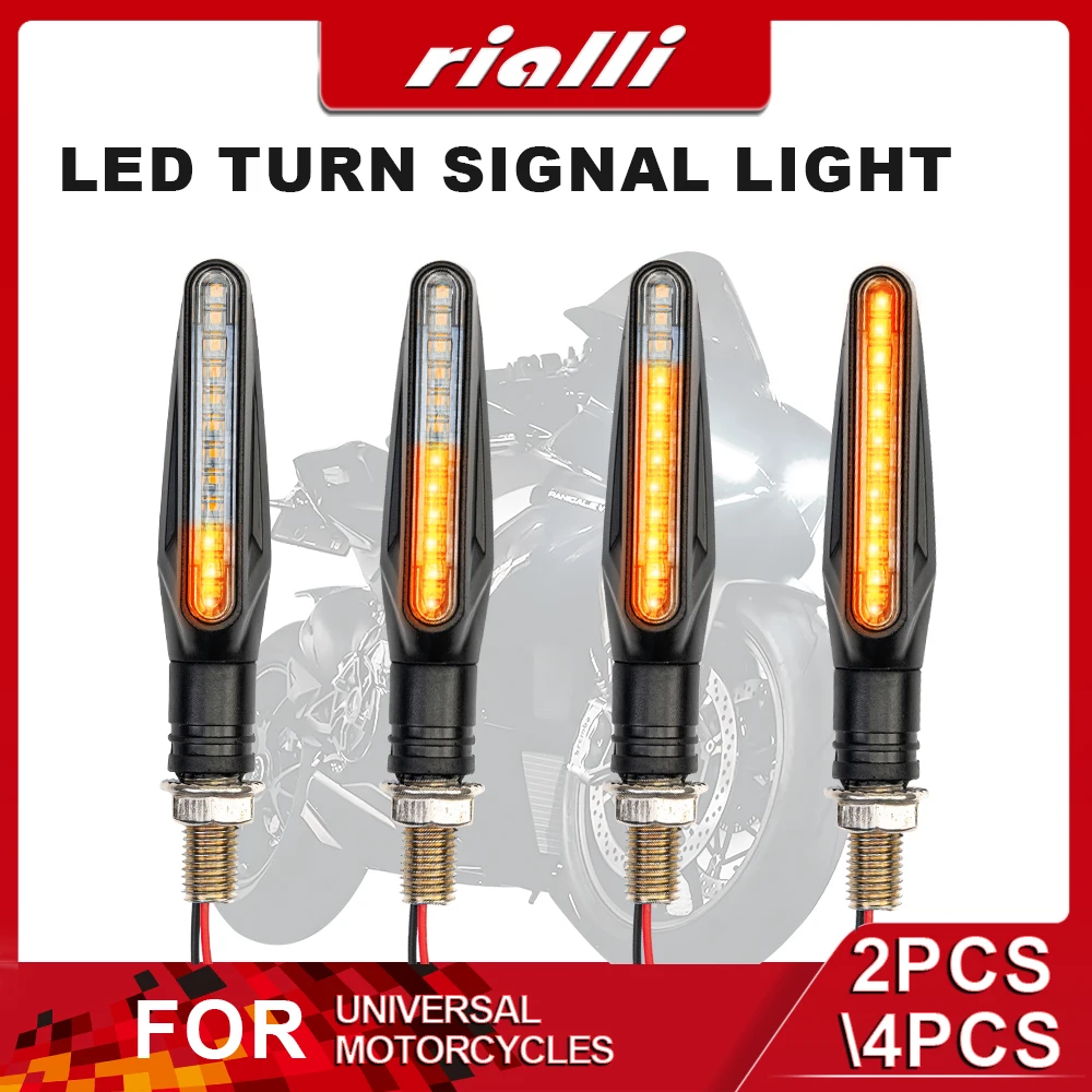2 шт./4 шт. универсальный светодиодный указатель поворота для мотоцикла 12 В IP68