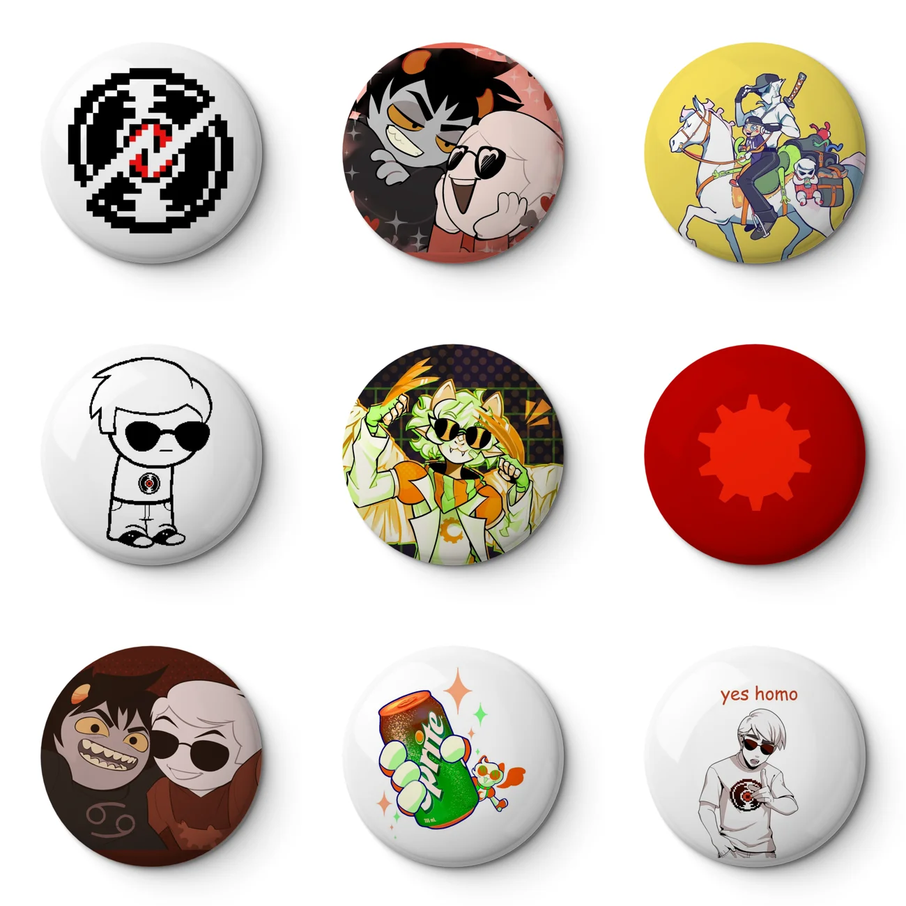 Мягкая заколка-пуговица в виде Дейва страйдера индивидуальный металлический