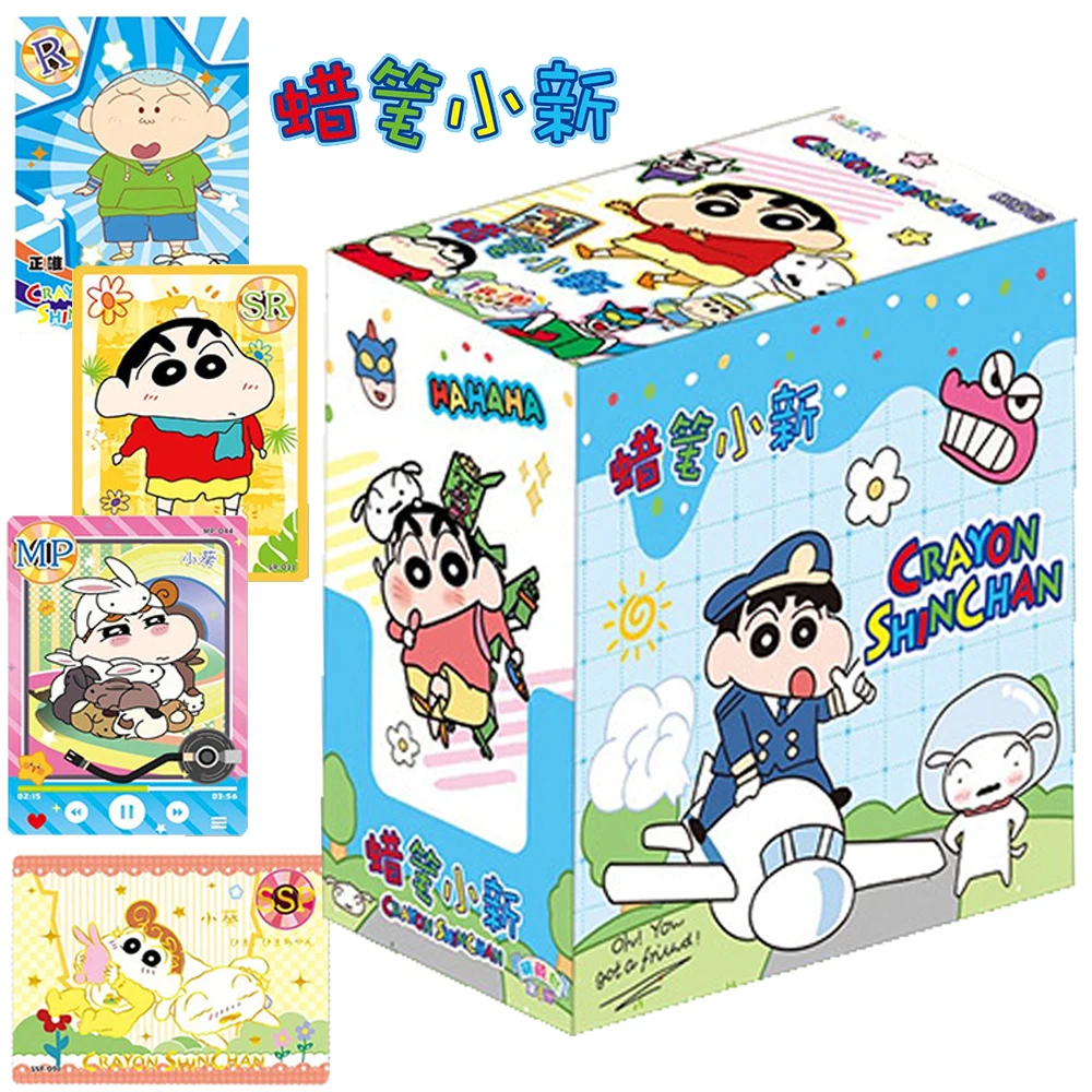 Подлинная карта Shinchan с карандашом для детей Matsuzaka Ume Ishizaka Momo Nohara Ginnosuke Limited
