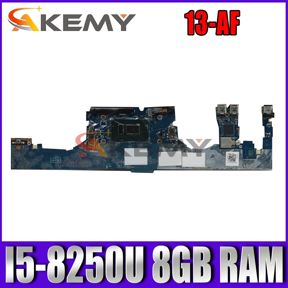 

Материнская плата Akemy для ноутбука HP Spectre 13-AF Series DBP32 LA-F013P w I5-8250U 8GB RAM, материнская плата для ноутбука 100% рабочий