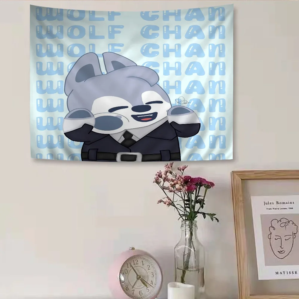 Kpop бродячие дети S-skzoo DIY настенный гобелен подвесной Таро хиппи настенные коврики