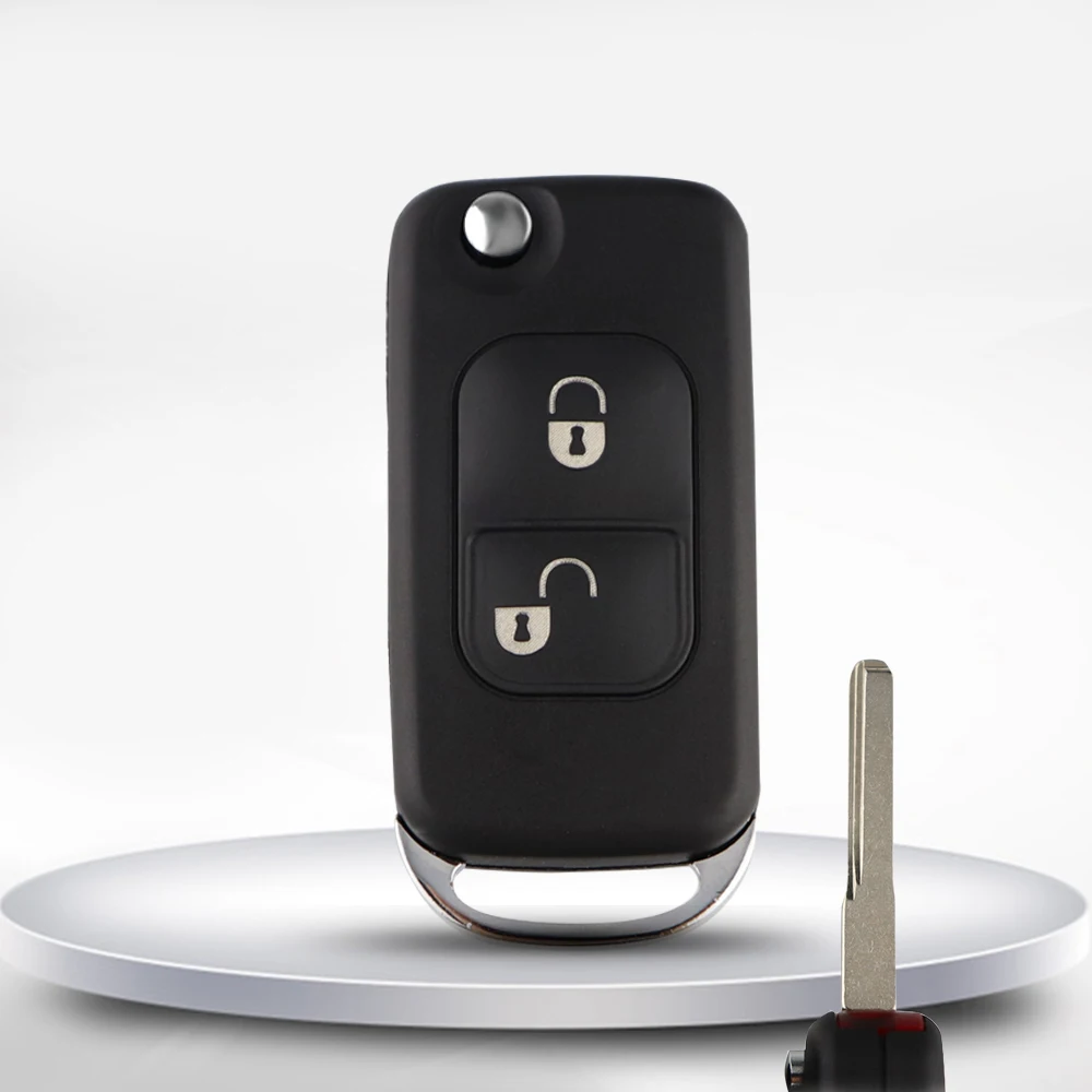 YIQIXIN 2-кнопочный чехол HU64 HU39 Blade Flip Key Cover для Mercedes C CL S SL SLK ML Benz W168 W124 W202 W203 B200 A160 E113 A C E