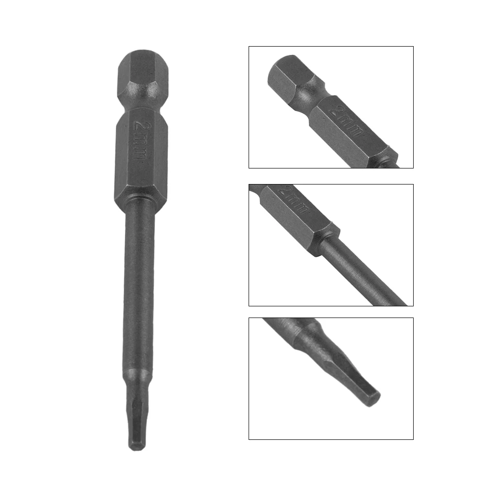 

Hand Tools Screwdriver Bit Home 1pcs Hexagon Impact Driver Length 2.55In Power Drill Quick Change Screwdriver Bit