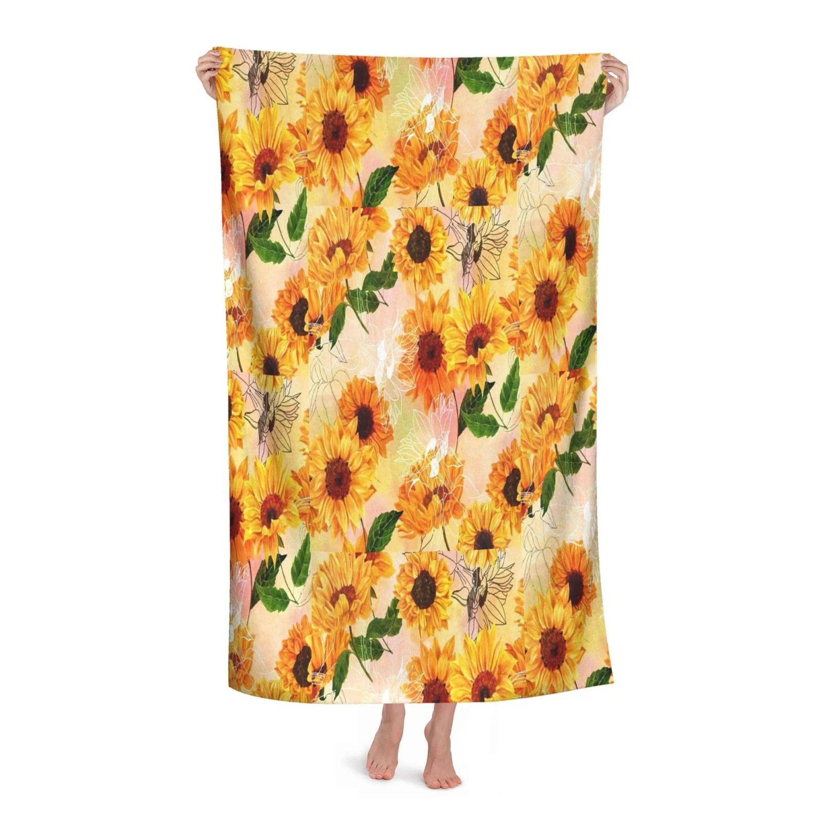 Super Absorbent Towel Sand Free Towel For Kids Teens Adults 