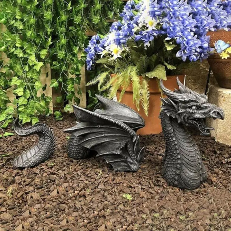 

New Creative Dragon Decoration Home Decoration Garden Resin Dragon Bedroom Living Room Decoration Home Decoration