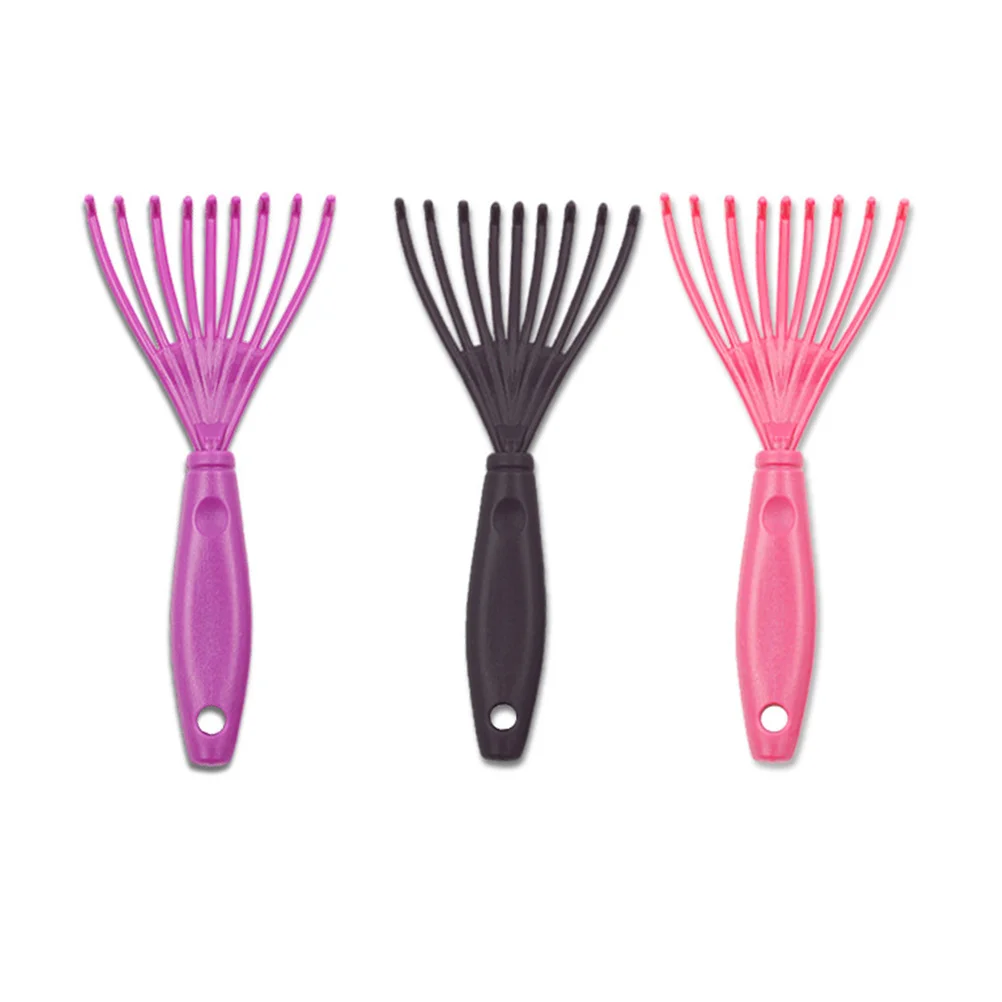 

8pcs Hair Brush Comb Cleaner Comb Cleaning Rake Comb Cleaning Brush Handle Tool Cleaning Remover ( )