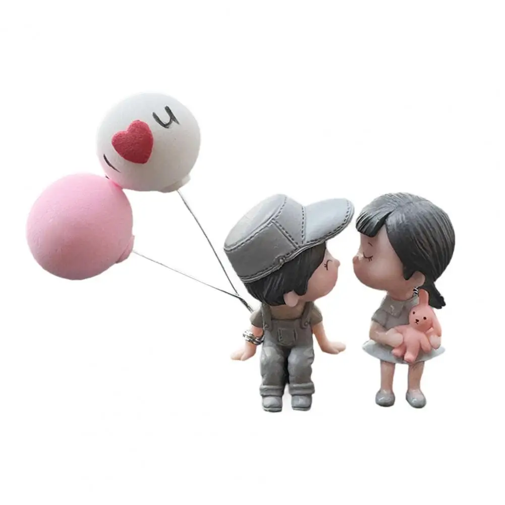 

Автомобильные украшения, милые мультяшные фигурки для пар, украшения из воздушных шаров, украшение для приборной панели салона автомобиля, домашнего офиса