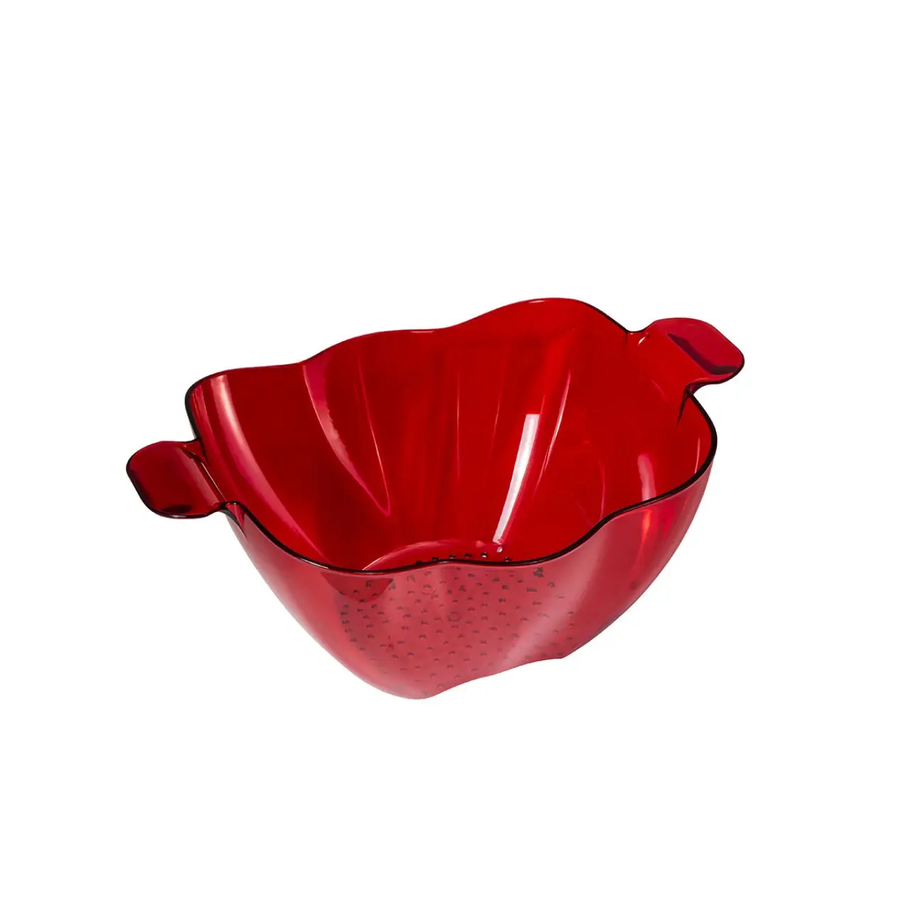 

Acrylic red strainer