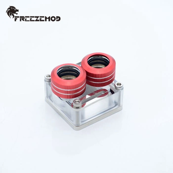 Фото FREEZEMOD Intel AMD Базовый водоблок для процессора, прозрачный, для охлаждения южного и северного мостов. BQ-5285N №3