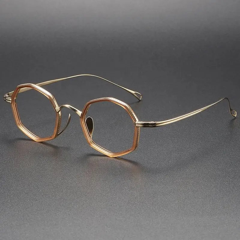 Модные оправы OLAMINS овальные многоугольные черные сокет прямоугольные