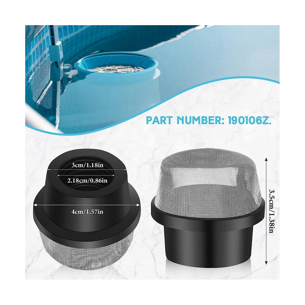 190106Z крышка фильтра выхлопной фильтр Замена для Pentair Clean and Clear Plus EasyClean D.E и Quad