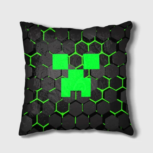 Подушка 3D MINECRAFT CREEPER | КРИПЕР