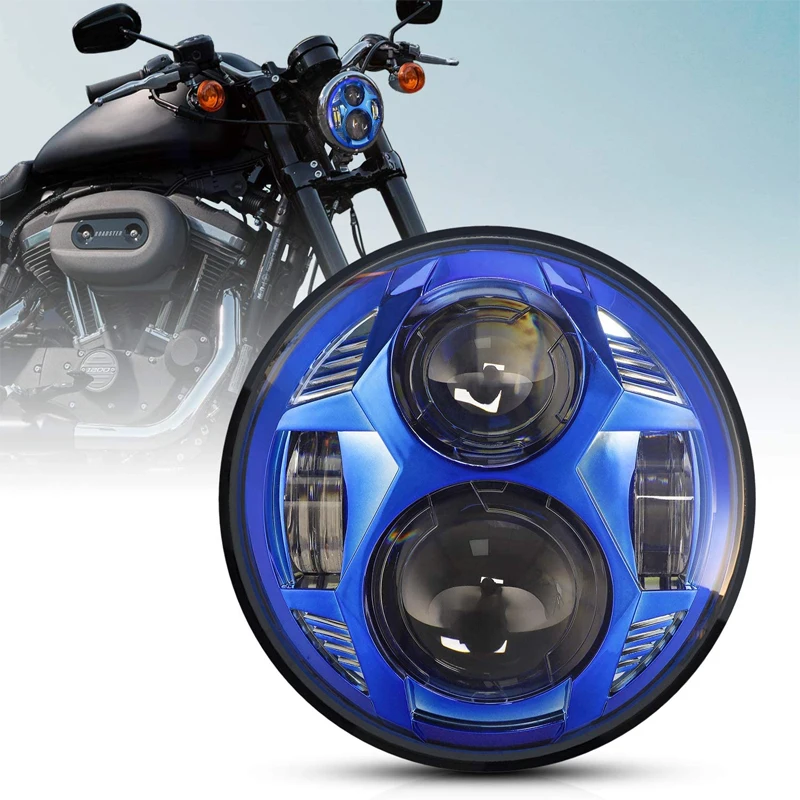 Фара для мотоцикла 5 75 led