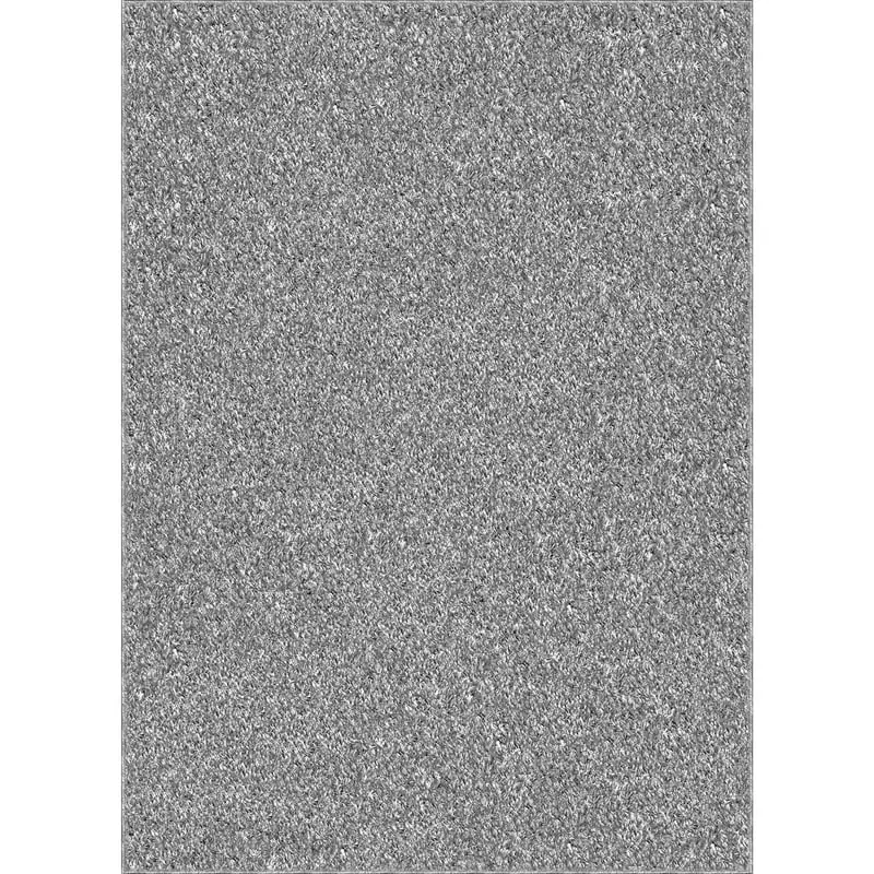 

Plush Shag Area Rug, Gray, 47" x 65"