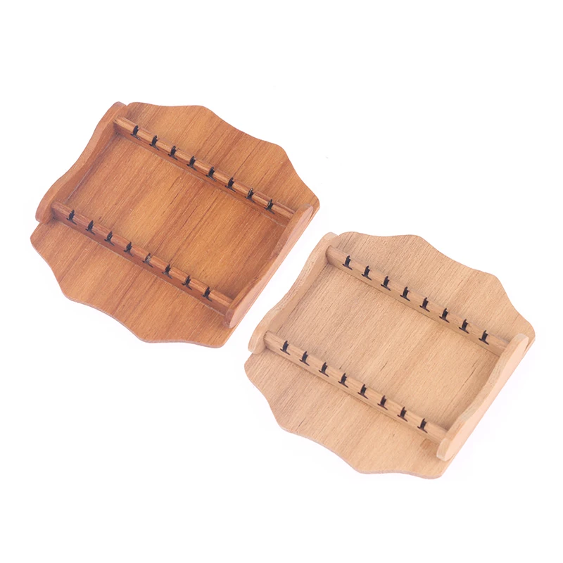 

1:6 Dollhouse Miniature Mini Cookware Tools Spoon Display Rack Furniture Toy DIY Dollhouse Accessories Kit