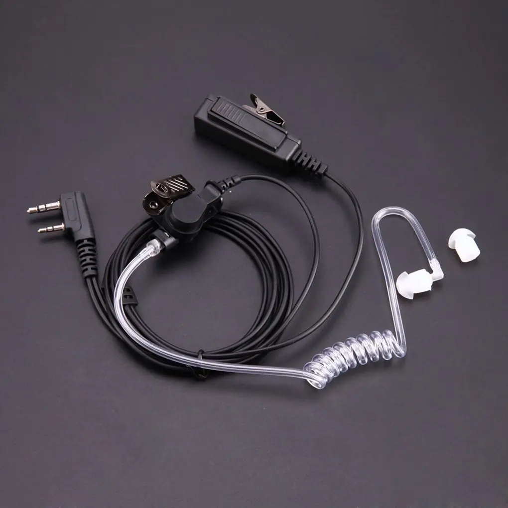 

Акустическая трубка, гарнитура, замена микрофона для Baofeng Kenwood UV-5R, двухсторонняя радиосвязь, противошумный наушник