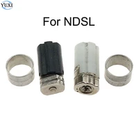 yuxi hinge axle shell with metal ring repair part for nintend ds lite for ndsl rotating shaft