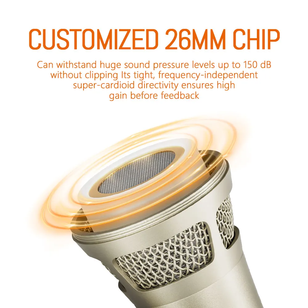 Проводной ручной микрофон KMS105