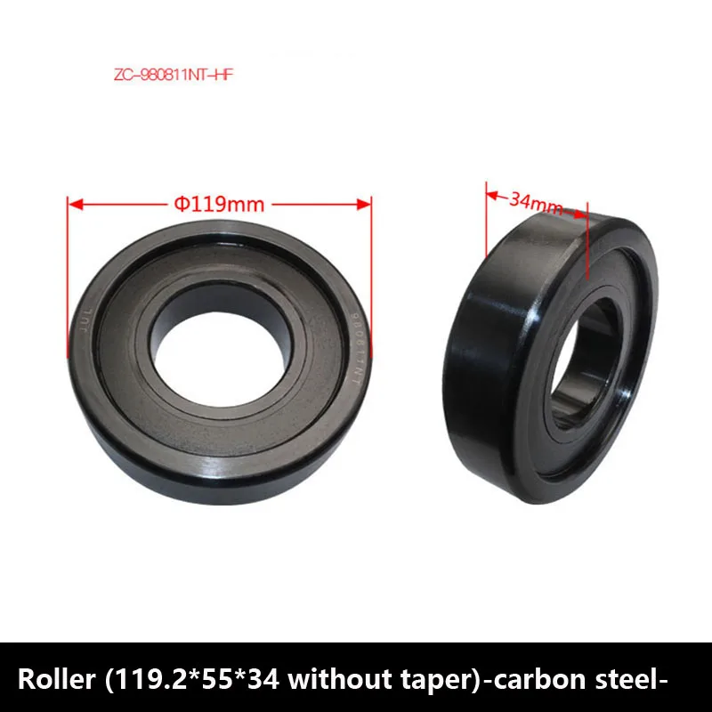 

Forklift Bearing Mast Bearing (Scroll Wheel) 119.2X55X34 No Taper Carbon Steel 980811NT-HF