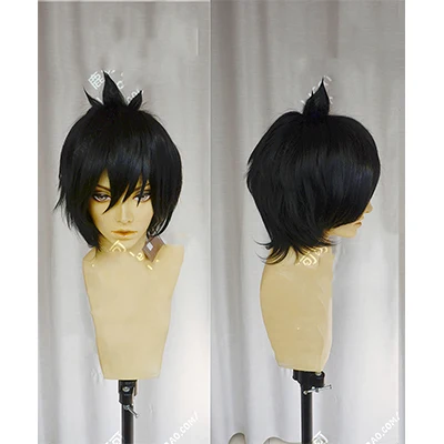 Аниме Zeref·Dragneel Косплей Костюм Zeref Dragneel Парик Длинное пальто Брюки Белая ткань для