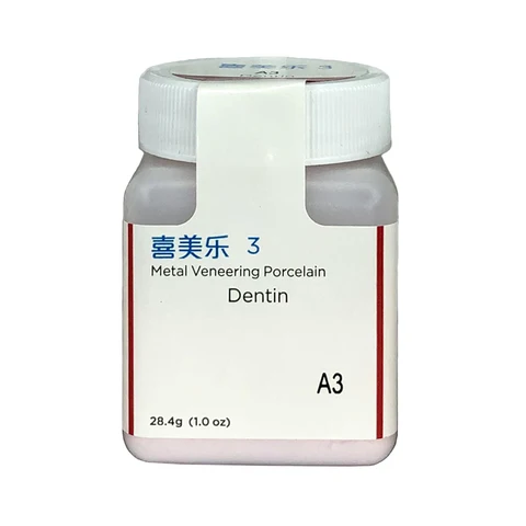 Материалы для стоматологических лабораторий Ceramco3 Металлический шпон Фарфоровый порошок Dentin Порошок Dental Pfm Порцеляновый порошок для тела Стоматологические оттенки A-D