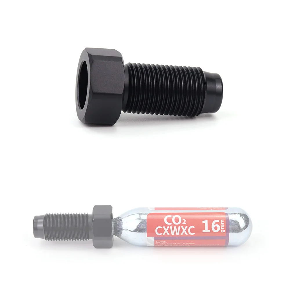 

Адаптер цилиндра картриджа Co2 88G на резьбу 3/8-24UNF 12G/16G/25G Фитинг для конвертации цилиндра картриджа Co2