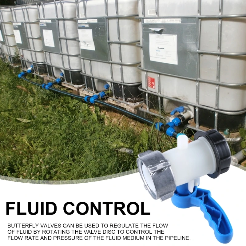 Адаптер для резервуаров с водой 1000 л IBC DN40 Поворотные переключатели