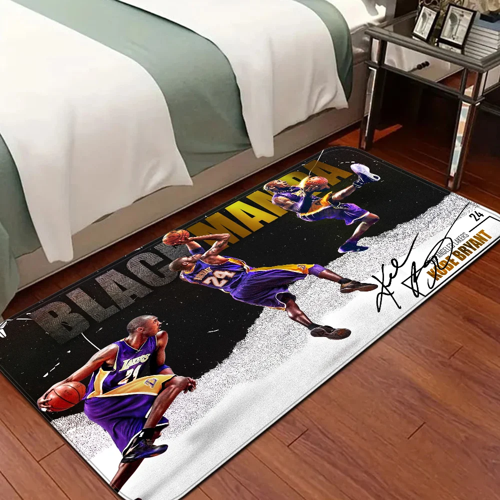 Черный ковер M-Mamba K-Kobes B-Bryants в современном скандинавском стиле для прихожей