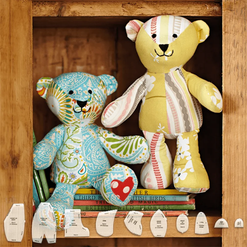 

Memory Bear Template Ruler Set Patchwork Ruler Cutting Fabric Template Memory Bear Sewing Pattern Templates Sewing Cutting Ruler