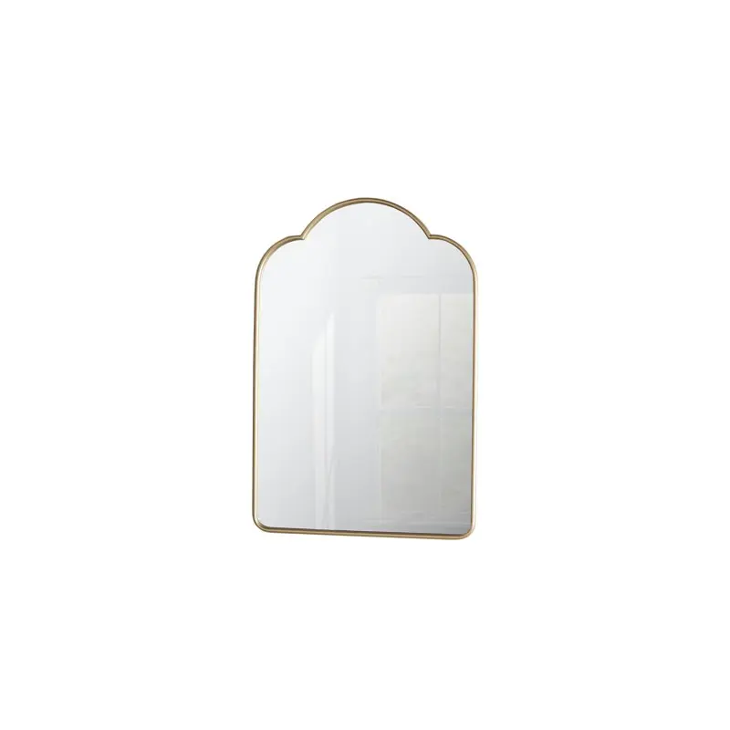 

Gorgeous Gold-Framed 20x30 Ornate Arch Wall Accent Mirror - Perfect Decoration for Your Home.