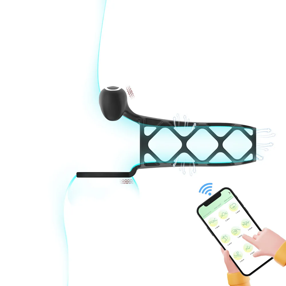 Вибратор для мужчин секс-игрушки с дистанционным управлением сетка пениса