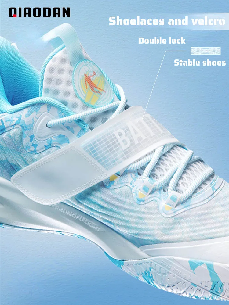 QIAODAN Basketball Shoes for Men 2023 New Carbon Plate Light Breathable Professional Protective Anti-slip Sneakers XM25220103